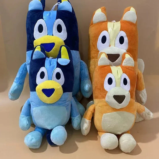 Bluey Family Plush Toys Cute Simulation Pet Dog Patrol Bingo Sister Kawai Plush Children&